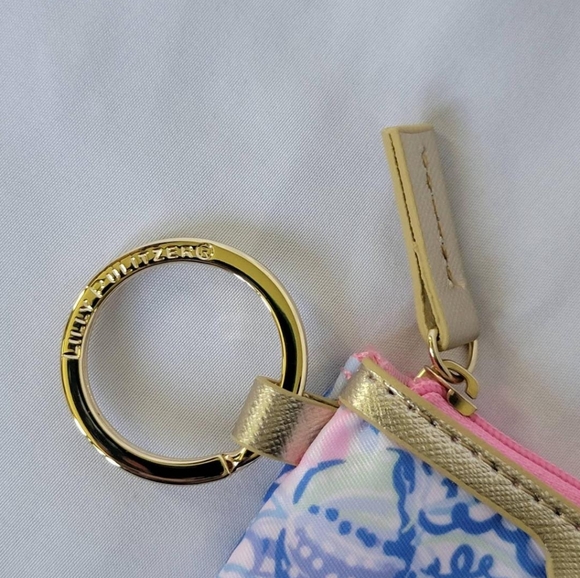 NEW LILLY PULITZER ID Case Shade Seekers Pink and Blue Floral Print - Picture 10 of 11